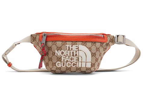 north face x gucci belt bag|Gucci X north face jacket.